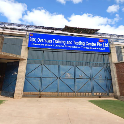 FRONT VIEW OF TRAINING CENTER
